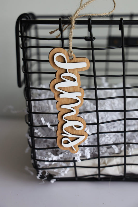 Personalized Christmas Stocking tags
