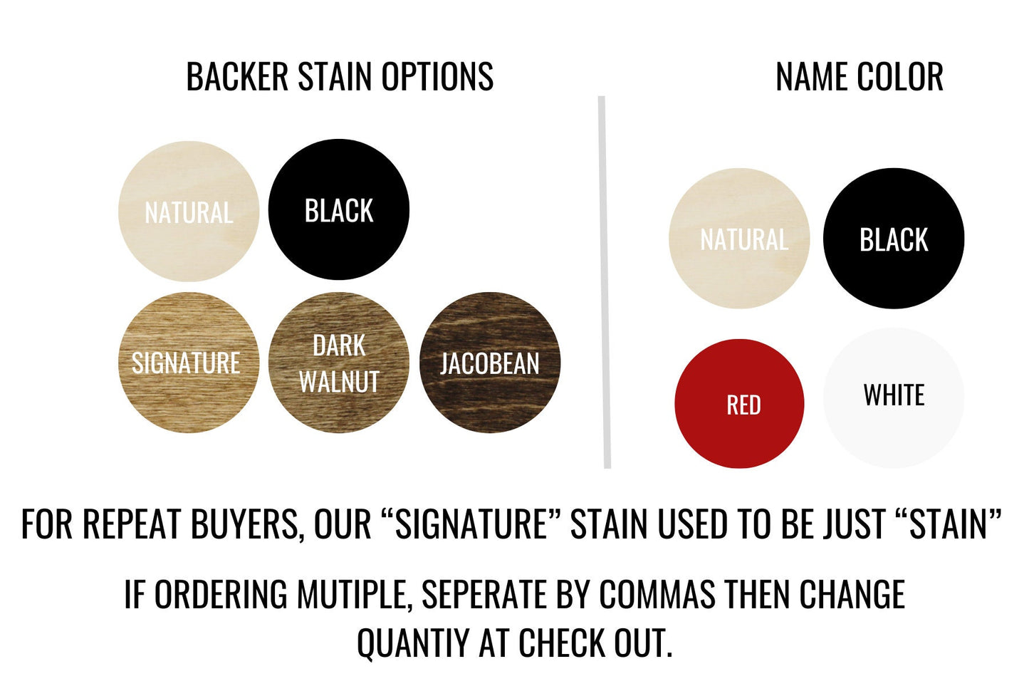 Custom Shape Stocking Name Tags