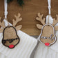 Personalized Stocking Tags |  Wooden Name Tags | Christmas Labels |  Wooden Present Tags | Christmas Stocking tags | Present Tags | Reindeer