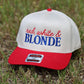 Red, White &  Brunette Trucker Hat