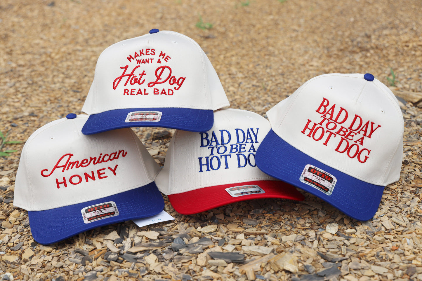 Bad Day to be a Hot Dog Embroidered Trucker Hat