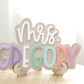 Custom Teacher Name Sign | Personalized Teacher Name Plaque for Desk or Door | Gift for Teacher