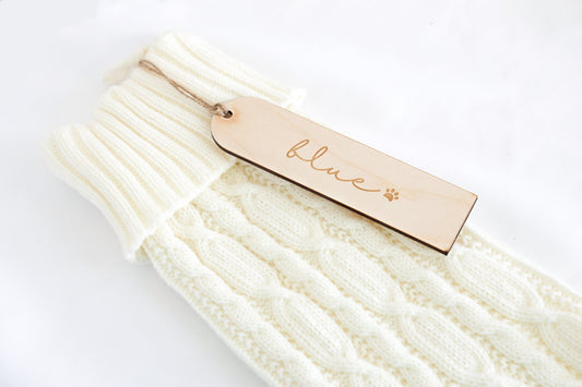 Personalized Stocking Tags |  Wooden Name Tags | Christmas Labels |  Wooden Present Tags | Christmas Stocking tags | Present Tags
