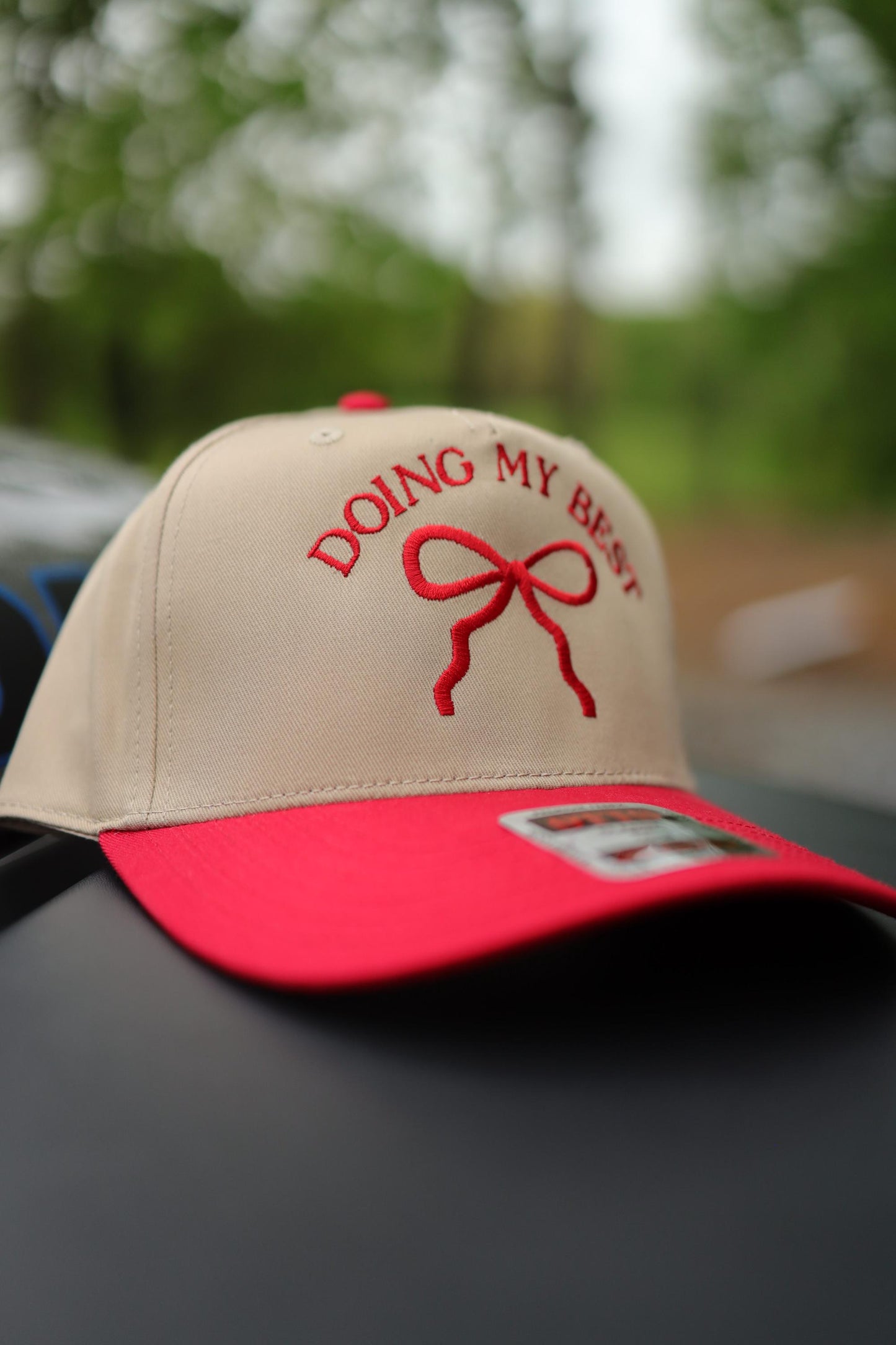 Doing My Best Embroidered Trucker Hat