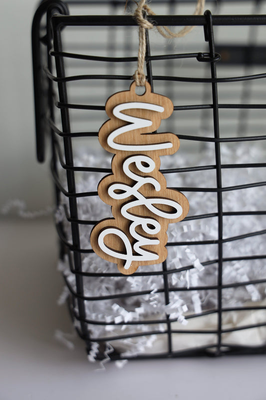 Personalized Stocking Tags |  Wooden Name Tags | Christmas Labels |  Wooden Present Tags | Christmas Stocking tags | Present Tags