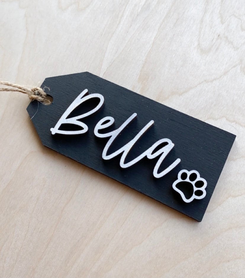 Personalized Stocking Tags |  Wooden Name Tags | Christmas Labels |  Wooden Present Tags | Christmas Stocking tags | Present Tags