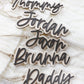Personalized Stocking Tags |  Wooden Name Tags | Christmas Labels |  Wooden Present Tags | Christmas Stocking tags | Present Tags | custom