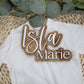 Hospital Name Announcement, Baby shower gift, Hospital plaque, Baby name sign,Name Announcement, Mini Baby Name Sign, Hello My Name Is