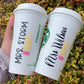 Teacher Starbucks Cup | Teacher Gift | Personalized Teacher Cup / Hot cup