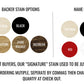 Custom Shape Stocking Name Tags