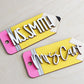 Back to School Gifts | Teacher Gift Tags | Wooden Apple Pencil Name Tags | Wooden Name Labels |  Wooden Gift Labels | Teacher Gifts