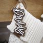 Personalized Stocking Tags |  Wooden Name Tags | Christmas Labels |  Wooden Present Tags | Christmas Stocking tags | Present Tags