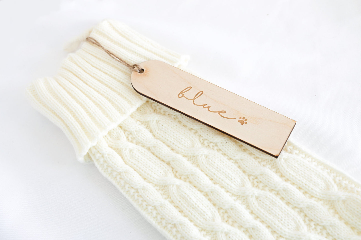 Engraved Personalized Stocking Tags |  Wooden Name Tags | Christmas Labels |  Wooden Present Tags | Christmas Stocking tags | Present Tags