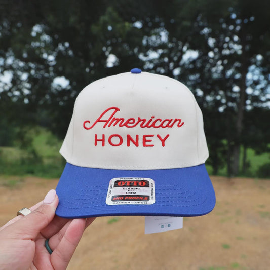 American Honey Embroidered Trucker Hat 🇺🇸