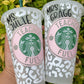 Teacher fuel cup | cheetah print teacher Starbucks cold cup | gifts for teacher | back to school gifts | cheetah cup | cheetah print cup