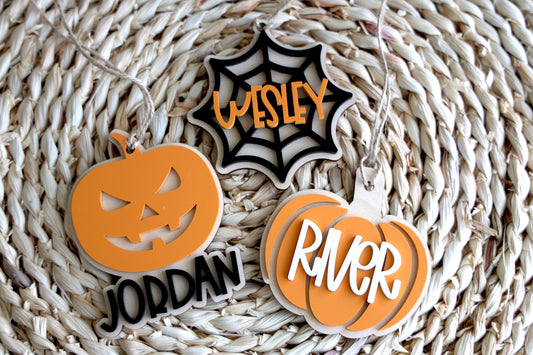 Halloween basket tags | ghost tags | basket tags | trick or treat | spooky tags