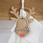 Personalized Stocking Tags |  Wooden Name Tags | Christmas Labels |  Wooden Present Tags | Christmas Stocking tags | Present Tags | Reindeer