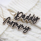 Custom Shape Stocking Name Tags