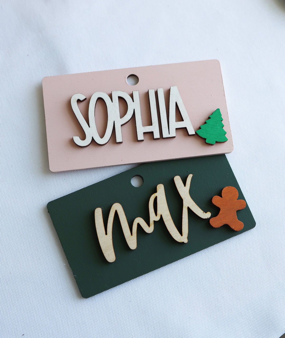 Personalized Stocking Tags |  Wooden Name Tags | Christmas Labels |  Wooden Present Tags | Christmas Stocking tags | Present Tags