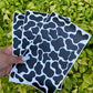 Cow print vinyl sheet for tumblers